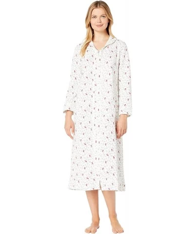 Women's Long Zip Robe - Cardinals - CX18RDLY8AL $69.03 Robes