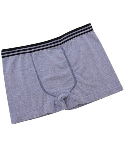 Men's Boxer Shorts Men Patchwork Underwear Solid Boxer Briefs Shorts Bulge Pouch Underpants - C - CF194XRTUGR $10.67 Boxer Br...