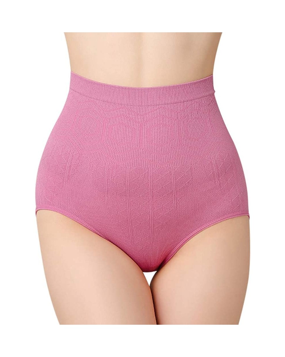 Women's Shapewear Underpants Body Shaping Pants Belly Pants Hip Raise Waist Postpartum Corset Pants - D Pink - CS1933HNX42 $1...