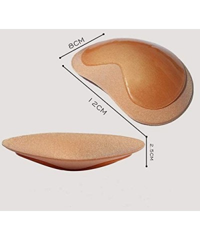 Adhesive Bra Insert Silicone Push Up Self-Adhesive Enhance Breast Bra Pad Stickers 2-4 pairs - 4 Pairs Nude - CR18NQDGT8Q $18...