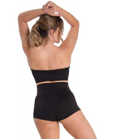 High Waisted Shaping Boyshorts - Shapewear - Blackberry Shapewear - CB125KX886L $28.89 Shapewear