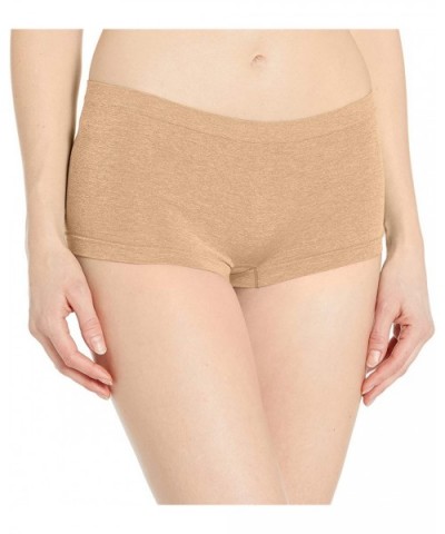 Women's B. Splendid Boyshort Panty - Au Natural Heather - CW12OHZIZ7B $14.89 Panties