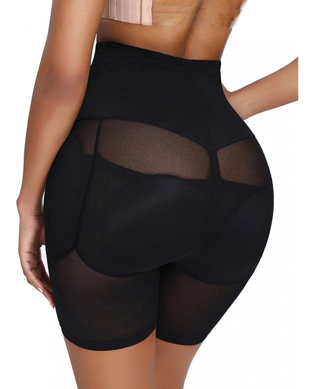 Women Butt Lifter Body Shaper Hip Padded Panty Tummy Control Shapewear Removable Pads Panty - Black-02 - CP196EG927A $54.51 S...