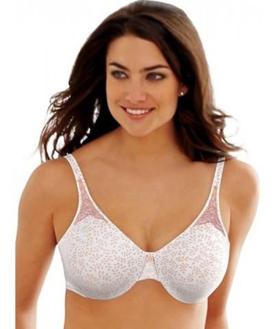 Passion for Comfort Minimizer Underwire Bra - Pink Leaf Print - C4182ZD0T2I $46.15 Bras