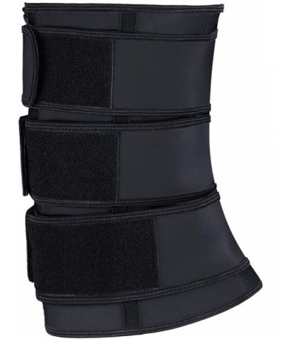 Women's Waist Trainer Weight Loss Corset Trimmer Belt Waist Cincher Body Shaper Slimming Sports Girdle - 17black - CI199GO2H2...