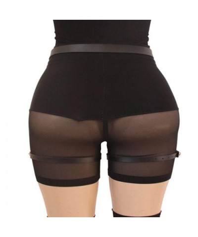 Punk Leg Harness Black Body Garters Waist Garter Belt for Women and Girls - CN199GGKK8A $18.98 Garters & Garter Belts