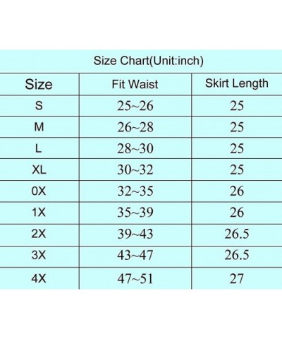 Women 50s Petticoat Skirts Tutu Crinoline Underskirt CL8922 - 2-pack（white+red） - CV18M5CTXTU $33.84 Slips