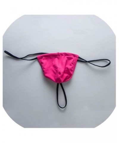 Men Thongs Cotton Sexy Underwear Jocks G Strings Lingerie Bedtime Erotic Pouch Panties - Pink - CG193IE54UL $45.37 G-Strings ...