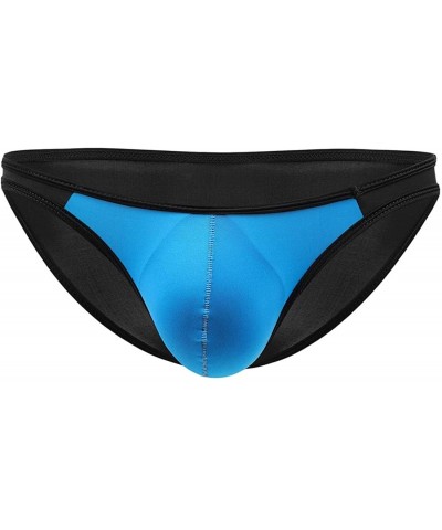 Men's Micro Modal Contrast Underwear Ultra Soft Breathable Cotton Low Rise Briefs - 2 - CI19DDZYG3U $17.87 Briefs