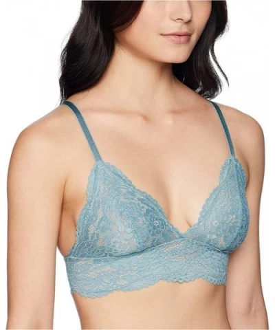 Women's Ciao Bella V Neck Balconette - Smoke Blue - C118867YSZK $43.31 Bras