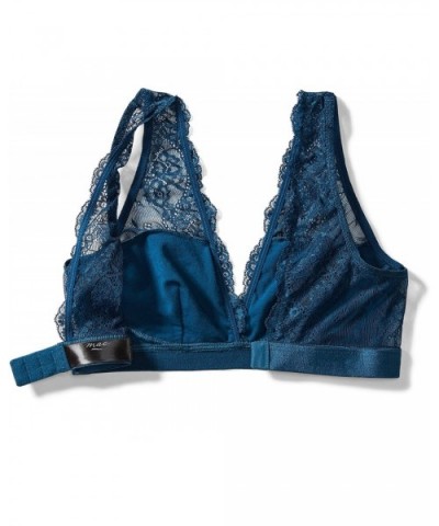 Women's Deep Plunge Bralette (for A-C cups) - Deep Ocean - CF12NZ8KR0F $28.61 Bras