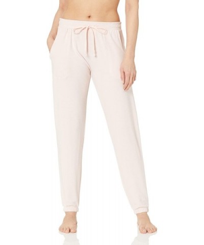 Women's Loungewear Classic French Terry Jogger with Pork Chop Pockets - Lotus - C818CGUIC3C $37.97 Bottoms