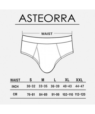 Mens Briefs Underwear Black Cotton Mid-Rise Mens Underwear Briefs for Men Pack - A 5 Pairs Briefs - CM18QWIT7N3 $18.93 Briefs