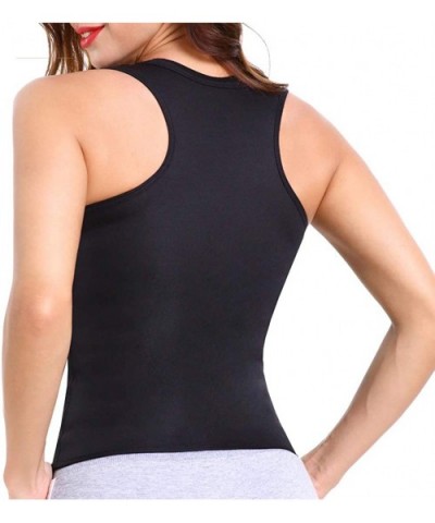 Women Waist Trainer Corset Three-Breasted Zipper Body Shaper Cincher Tank Top - 2 - C9193ROL7Z3 $21.25 Shapewear