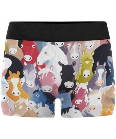 Custom Cute Bunny Rabbit Boxer Briefs Underwear for Mens Juniors Yoth Boys - Multi 3 - CU18T7MDS9D $36.15 Boxer Briefs