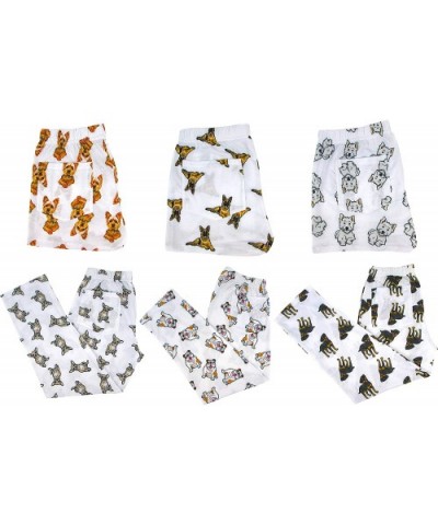 GERMAN SHEPHERD dog pajama set (top & bottom) with pants for women- color white - CP19800A638 $67.21 Sets