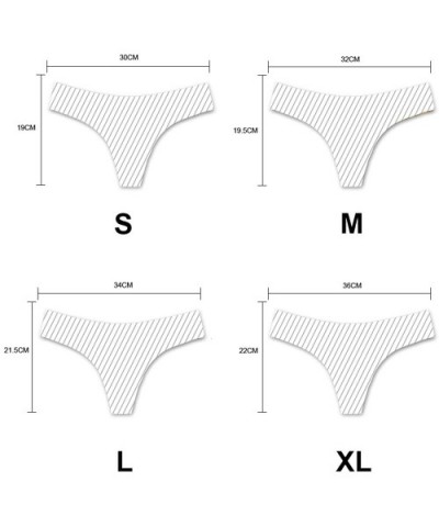 Animal Pattern Sexy Thongs Beach Bikini for Women - Pug2 - CF18C2TYWII $15.11 Panties