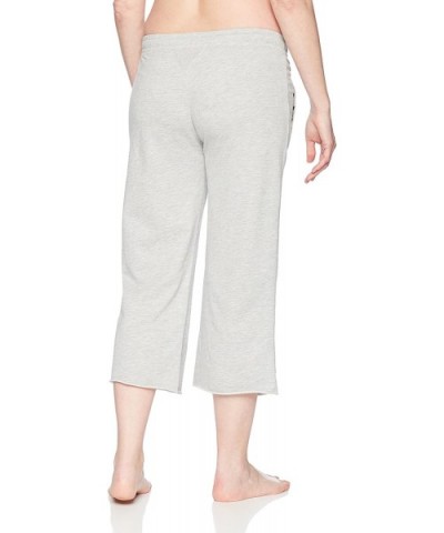 Women's Sleepwear Pajama Pant - Heather Grey Crop - CC18826RHEG $50.92 Bottoms