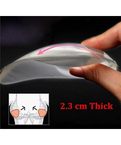 Bikini Silicone Triangle Enhancer Insert Pads Swimsuit Breast Push Up - CL1205BLD1P $15.21 Accessories