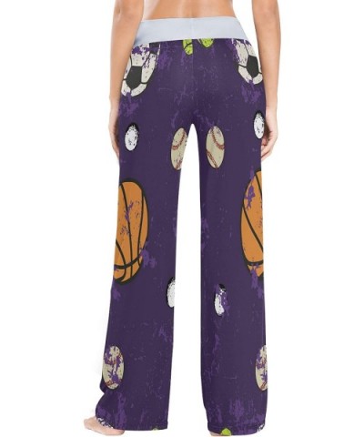 Womens Pajama Lounge Pants Starlight Night Vector Wide Leg Casual Palazzo Pj Sleep Pants Laides - 3d Print 3 - C919DEX8NRK $3...
