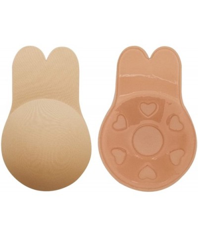 Nippleless Covers Ultra Thin Teardrop Self Adhesive Reusable Breast Lift Tape for Women Girls - Beige - CV198Y85Q8R $13.77 Ac...