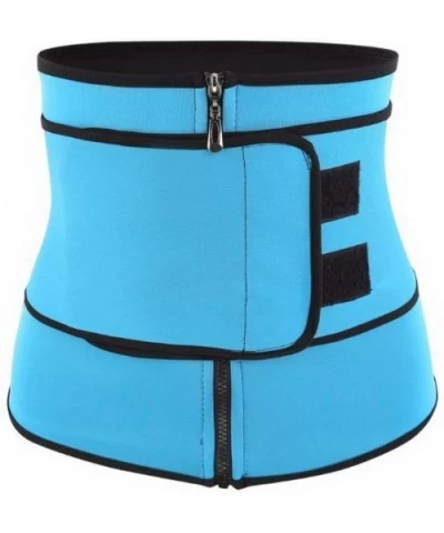 Waist Trainer Neoprene Corset Women Postpartum Bandage Pregnancy Slimming Belt Body Shaper Belly Band Modeling Strap - Blue -...