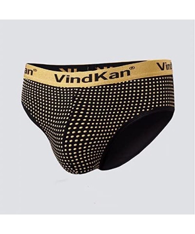 11th Generation 2017 VKWEIKU Men's pennis Enlargement Underwears Magnetic Micromodal Trunks Therapy Golden Side Sexy Briefs -...