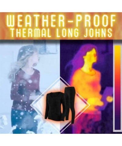Women's Thermal Underwear Ultra Soft Long Johns Set Base Layer Skiing Winter Warm Top Bottom Warm Long Sleeve Tops - Beige - ...