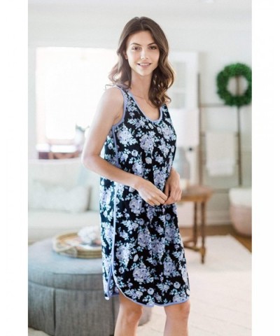 Racerback Maternity & Nursing Nightgown Nightdress - Flore - CO18SDKAL04 $31.95 Nightgowns & Sleepshirts