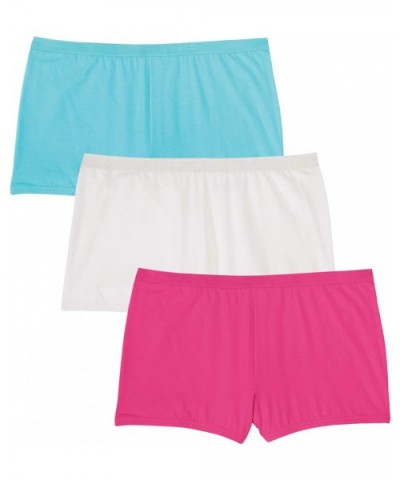 Women's Plus Size 3-Pack Boyshort Underwear - Bright Pack (0974) - CU18LZXI5WQ $51.36 Panties