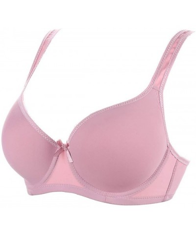 Women's Push-up Bras Pack T-Shirt Bras for Women Brassieres Underwire Bra - 98010 - CP193X2GMH6 $52.25 Bras