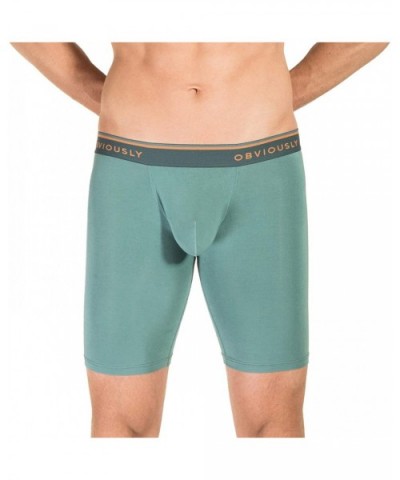 EveryMan - Boxer Brief 9 inch Leg - Teal - CX183LLR58Y $34.76 Boxer Briefs