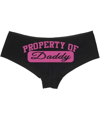 Property of Daddy BDSM DDLG CGL Daddys Princess Athletic Look - Raspberry - CH18LQIYN69 $20.78 Panties
