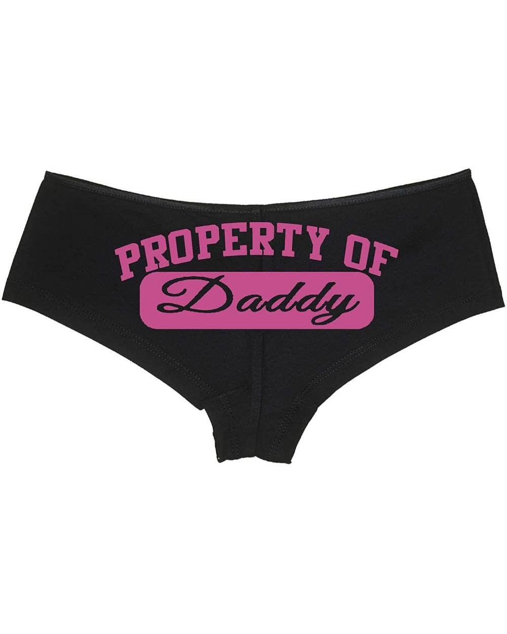 Property of Daddy BDSM DDLG CGL Daddys Princess Athletic Look - Raspberry - CH18LQIYN69 $20.78 Panties