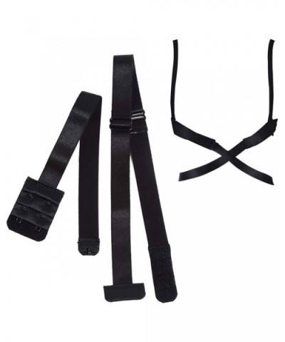 Low Back Bra Converter Adjustable Strap Extender for Backless Dress - Black - C018YHTGLS7 $13.22 Accessories