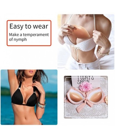 Silicone Bra Inserts Lift Breast Inserts Breathable Push Up Sticky Bra Cups for women - Clear Gel Push Up Breast Cups - Baby ...