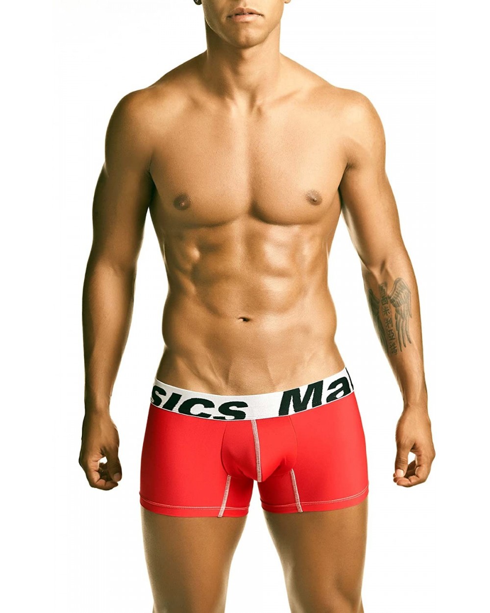 Men's Microfiber Short Boxer - Red - CT11EBI04QJ $41.02 Boxers