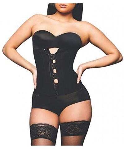 Waist Trainer Latex Cincher Zip&Hook - CW18CGOMNT4 $42.22 Shapewear