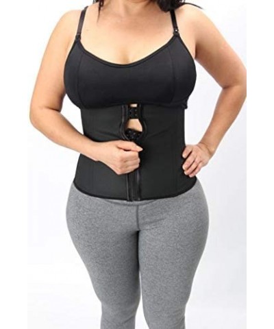 Waist Trainer Latex Cincher Zip&Hook - CW18CGOMNT4 $42.22 Shapewear