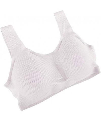 Special Bra Top Silicone Breast Forms Mastectomy Tank Tops for Unisex - White - CD1903DIN8M $70.22 Accessories