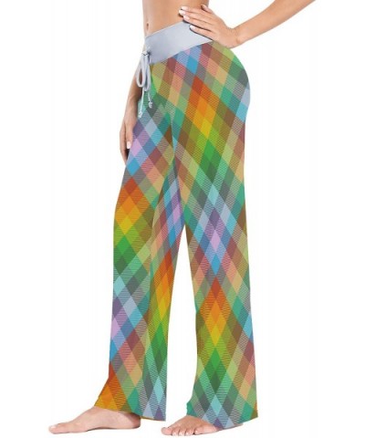 Women Pajama Pants Sleepwear Comfy Casual Palazzo Lounge Pants Wide Leg - Color 1 - C4197QMNMT0 $47.23 Bottoms