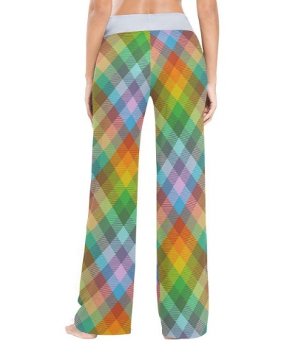 Women Pajama Pants Sleepwear Comfy Casual Palazzo Lounge Pants Wide Leg - Color 1 - C4197QMNMT0 $47.23 Bottoms