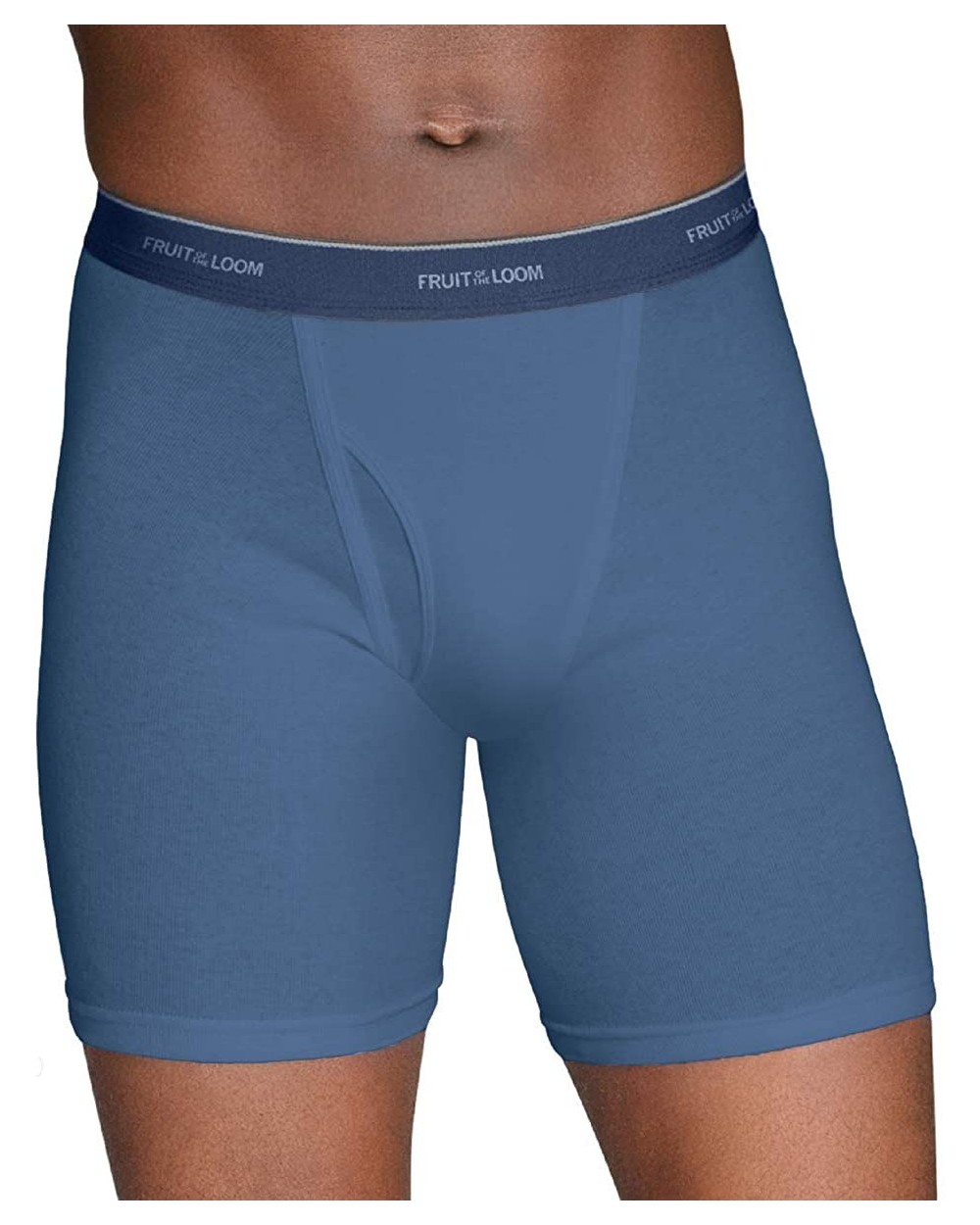 Men's No Ride Up Boxer Brief - 3 Pack - Colors May Vary - CQ111IYIEUR $16.25 Boxer Briefs