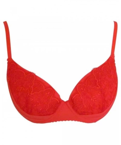 Underella by Ella Moss 'Stella' Underwire Bra (34C) Hibiscus - CQ12F75Q463 $25.27 Bras