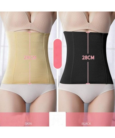 Anti-Cellulite Waist Trainer for Women Body Slimming Shaper Belt Waist Trimmer (Black- M) - C218REC274Q $17.04 Shapewear