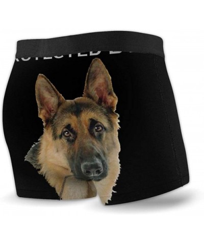 Funny Boxer Briefs Dog Loved by German Shepherd Trendy Underwear for Boys Short Leg Spandex Stretch - Pattern1 - CG1927STQZ9 ...