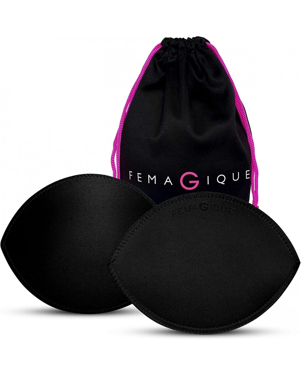 Bra Inserts Push Up Breast Lifting pads Cleavage Enhancer Padding Cups - Black - CR18XW4S9Y0 $26.61 Accessories