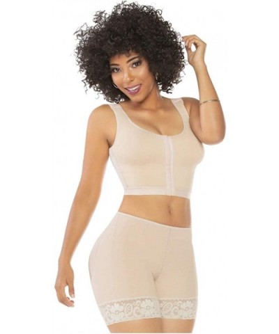 C4140 - Colombian Women's Push-Up Short - Fajas Reductoras - Natural - CV12D76ILXX $76.16 Shapewear