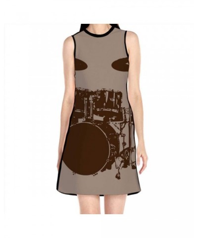 Tibet.Mount Kailash.North face-Women's Slim Short Dress S - Multi 16 - C019CSK9NRK $76.26 Nightgowns & Sleepshirts