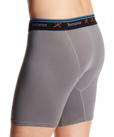 Men's Pro Mesh Boxer Brief - Grey - CB115G18ORL $37.09 Boxer Briefs